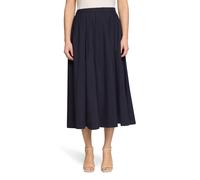 Maxirock VERA MONT "Damen mit Gummizug", Damen, Gr. 42, night sky, Obermaterial: 75% Baumwolle, 25% Polyamid. Futter: 100% Acetat, tailliert lang, Röcke Maxirock (64804651-42) night sky