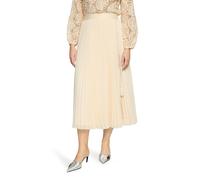 Maxirock VERA MONT "Damen mit Plissee", Damen, Gr. 34, champagne sorbet, Chiffon, Obermaterial: 100% Polyester; Futter: 100% Polyester, figurumspielend lang, Röcke Maxirock (63349760-34) champagne sor