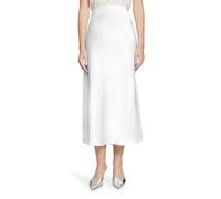 Maxirock VERA MONT "Damen wadenlang", Damen, Gr. 38, rohweiß, Satin, Obermaterial: 100% Polyester, gerade lang, Röcke Maxirock, Material (31631764-38) rohweiß
