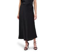 Maxirock VERA MONT "Damen wadenlang", Damen, Gr. 38, schwarz, Satin, Obermaterial: 100% Polyester, gerade lang, Röcke Maxirock, Material (60950919-38) schwarz