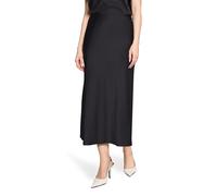 Maxirock VERA MONT "Damen wadenlang", Damen, Gr. 40, schwarz, Satin, Obermaterial: 100% Polyester, gerade lang, Röcke Maxirock, Material (60950919-40) schwarz