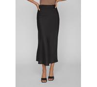 Vila Maxirock Ellette High-Waist Schwarz Größe 42 Damen