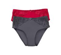 Maxislip mit Spitze (2er Pack) 56/58 (3XL)