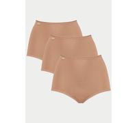 6er Pack sloggi Slips 24/7 Cotton Maxi Beige, 42, -6239/SN brush