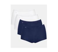 Maxislip SLOGGI "Basic+", Damen, Gr. 44, bunt (multiple colours 13), Single Jersey, Obermaterial: 95% Baumwolle, 5% Elasthan, clean, unifarben, körpernah, Unterhosen Maxislip, Baumwollmischung, weiche