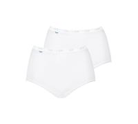 Sloggi Maxislip Basic+ – 2er-Pack – Baumwollmix 95% Baumwolle/5% Elasthan – Weiß – Gr. 46