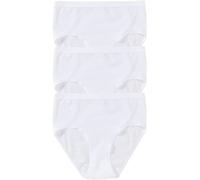 Maxislip SPEIDEL "Everyday", Damen, Gr. 42, weiß, Obermaterial: 92% Baumwolle, 8% Elasthan, unifarben, Unterhosen, bequem, elastisch, basic, breiter Bund, Baumwollmix (57788130-42) weiß