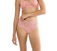 Maxislip TRIUMPH "Amourette", Damen, Gr. 44, cherry rose, Microtouch, Obermaterial: 83% Polyamid, 17% Elasthan, Unterhosen, mit Stretch-Spitze, klassische Passform, Mikrofaser, flache Nähte (99515143-
