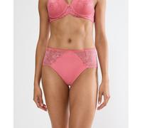 Maxislip TRIUMPH "Wild Peony Florale", Damen, Gr. 44, wild rose, Microtouch, Obermaterial: 38% Polyamid, 36% Modal, 26% Elasthan, körpernah, Unterhosen, mit floraler Spitze, hoch tailliert (61284748-4