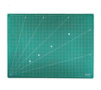 MAXKO Schneidematte A1 (90 x 60 cm), grün, Bastelunterlage schnittfest, selbstheilend, beidseitig bedruckt, metrische Einteilung - Schneideunterlage, Cutting Mat, Schreibtischunterlage