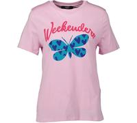 MaxMara Weekend Damen T-Shirt rosa (DE/NL/SE/PL, Alphanumerisch, M, Regular, Regular, rosa-2)