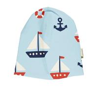 Maxomorra Mütze/Beanie mit Segelbooten 48/50
