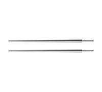 Maxtonser 2 Pieces Steel Taper Insertion Pins 14G/16G/18G Piercing Taper Insertion Pin for Nose Ear Navel Lip Eyebrow Piercing,Taper Insertion Pin