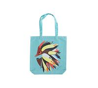 Maxwell & Williams Große Tragetasche, Motiv Kakadu, 100% Baumwolle, Mehrfarbig, 42 x 41 cm, mit Print des Australischen Künstlers Pete Cromer, Farbenfrohe Einkaufstasche