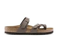Birkenstock Classic Mayari Birko-Flor, Unisex-Erwachsene Zehentrenner, Braun (Mocca), 36 EU