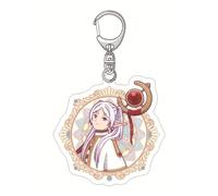 MayDee Frieren Manga Schlüsselanhänger Frieren at The Funeral Anime Chibi Figur Anhänger Acryl Schlüsselanhänger Für Fans Sammlung (E)