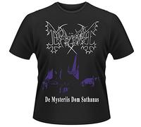 Mayhem De Mysteriis Dom Sathanas offiziell Männer T-Shirt Herren (XX-Large)