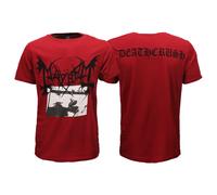 Mayhem Deathcrush T-Shirt - Offizielles Merchandise L Rot