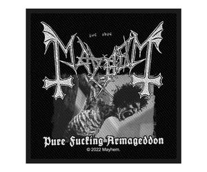 MAYHEM - Pure Fucking Armageddon - Aufnäher / Patch