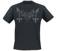 Mayhem Winged Deamon Männer T-Shirt schwarz XXL 100% Baumwolle Band-Merch, Bands