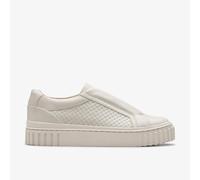 Clarks Damen Mayhill Bay Sneaker, Off White Lea, 39.5 EU
