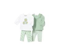 Mayoral 4 teiliges Legging Set langar für Baby - Mädchen Alge 6-9 Monate (75cm)