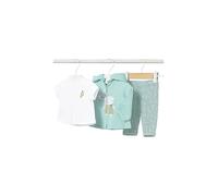 MAYORAL Baby Set 3-teilig Jacke, T-Shirt mit Hose türkis | 68