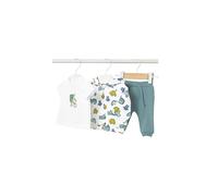 MAYORAL Baby Set 3-teilig Jacke, T-Shirt und Hose grün | 56