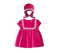 Mayoral Kleid Kord für Baby - Mädchen Granatrot