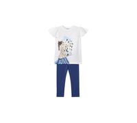 MAYORAL Mädchen Set 2-teilig T-Shirt und Leggings dunkelblau | 104