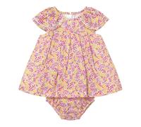 Mayoral Webkleid kurzarm Blumen 56 bunt