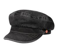 Mayser Altona Sunprotect Elbseglermütze Ballonmütze UV-Schutz Handmade Made in EU Damen Sommer Frühjahr schwarz 61 cm