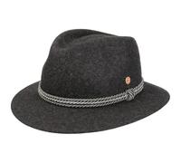 Mayser Mathis Melange Trekkinghut Made in EU Damen Herren Sommer Winter anthrazit-meliert M (56-57 cm)