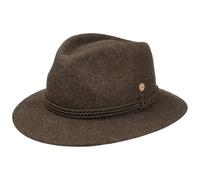 Mayser Mathis Melange Trekkinghut Made in EU Damen Herren Sommer Winter braun-meliert M (56-57 cm)