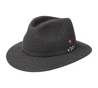 Mayser Mathis Outdoor Trekkinghut Wollhut Filzhut (57 cm - schwarz)