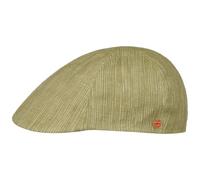 Mayser Paddy Stripes Flatcap Schirmmütze gestreift Handmade Herren Frühling Sommer grün 57 cm