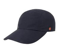 Mayser Riccardo Sunblocker Cap Damen/Herren - Made in The EU Fullcap Sportcap Baseballcap Hinten geschlossen, mit Schirm Frühling-Sommer - 55 cm dunkelblau