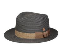 Samuel Livorno Fedora Strohhut by Mayser grau-beige M (56-57 cm)