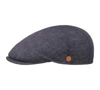 Sidney Fine Stripes Flatcap by Mayser dunkelblau 59 cm