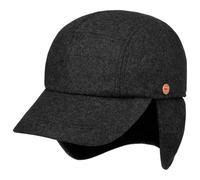 Mayser Tino Sympatex Baseballcap 5-Panel Wollmischung Ohrenklappen Herren Winter Made in EU