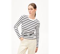 MAYWAA STRIPES |Ripp-Longsleeve aus Bio-Baumwoll Mix - mehrfarbig (XS)