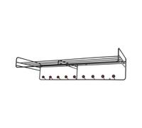 Maze Bill Hat rack L Hutablage Schwarz-dunkelbraun