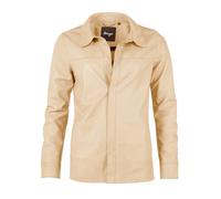 Lederjacke MAZE "42021102", Damen, Gr. L, beige (sand), Obermaterial: 100% Lammleder; Ärmelfutter: 100% Polyester, Jacken (97516467-L) sand