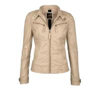 Maze Damen Lederjacke 31ryana Beige S