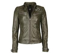 MAZE Damen Lederjacke 31Ryana Forest Night XXL