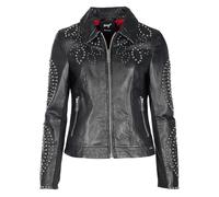 Lederjacke MAZE "42020122" Gr. S, schwarz (black) Damen Jacken (53624736-S) black