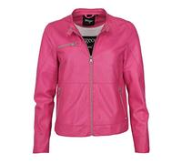 Maze Lederjacke Damen pink, S
