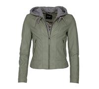 Lederjacke MAZE "42021133" Gr. L, grün (grün dust) Damen Jacken (94626160-L) grün dust