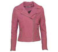Lederjacke MAZE "42021147", Damen, Gr. S, lila (schwarz orchid), Obermaterial: 100% Lammleder; Innenfutter: 100% Baumwolle; Ärmelfutter: 100% Polyester, Jacken (62284039-S) schwarz orchid