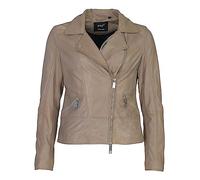 Maze Lederjacke Damen taupe, L